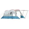 OutSunny 6-8 Person Camping Tent with Bedroom Living Room Sewn-in Floor and Carry Bag